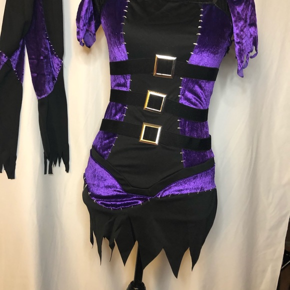 Frankies Girl adult Halloween Costume - Picture 4 of 8